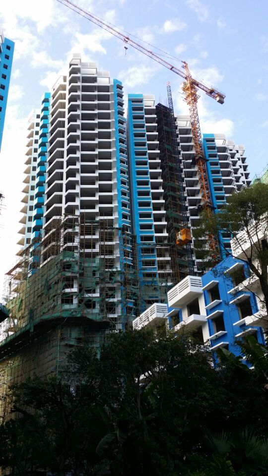 桂林漓江藍(lán)灣外墻涂料裝飾工程(57) - 廣西三象建筑安裝工程有限公司 m.dygangyou.com